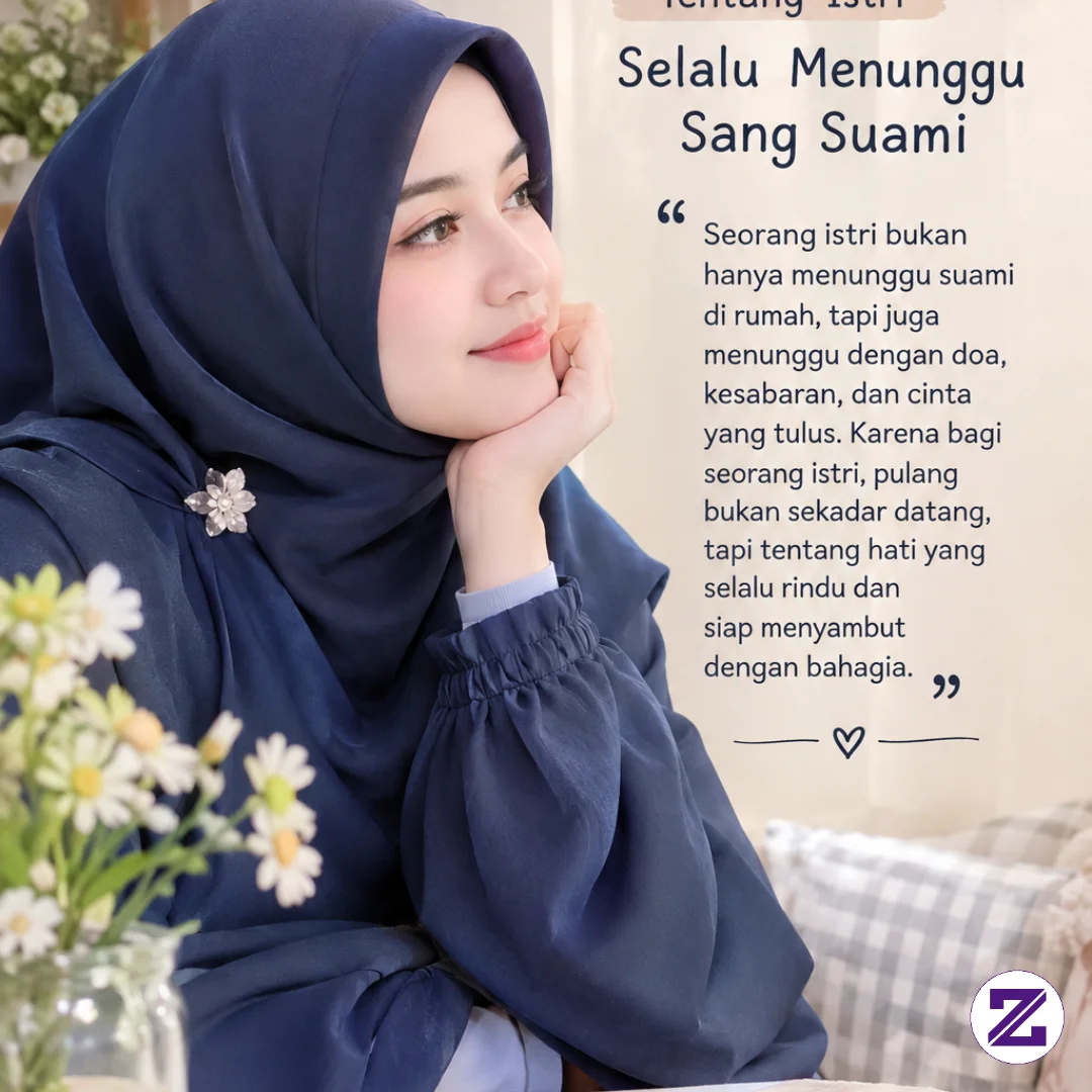 Wanita Shalehah Akan Selalu Menunggu Dan Mendoakan Sang Suami Dimanapun Berada