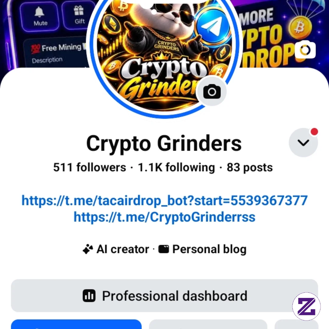 Follow Our Official FB Page And Telegram Channel For Crypto Airdrops And Free