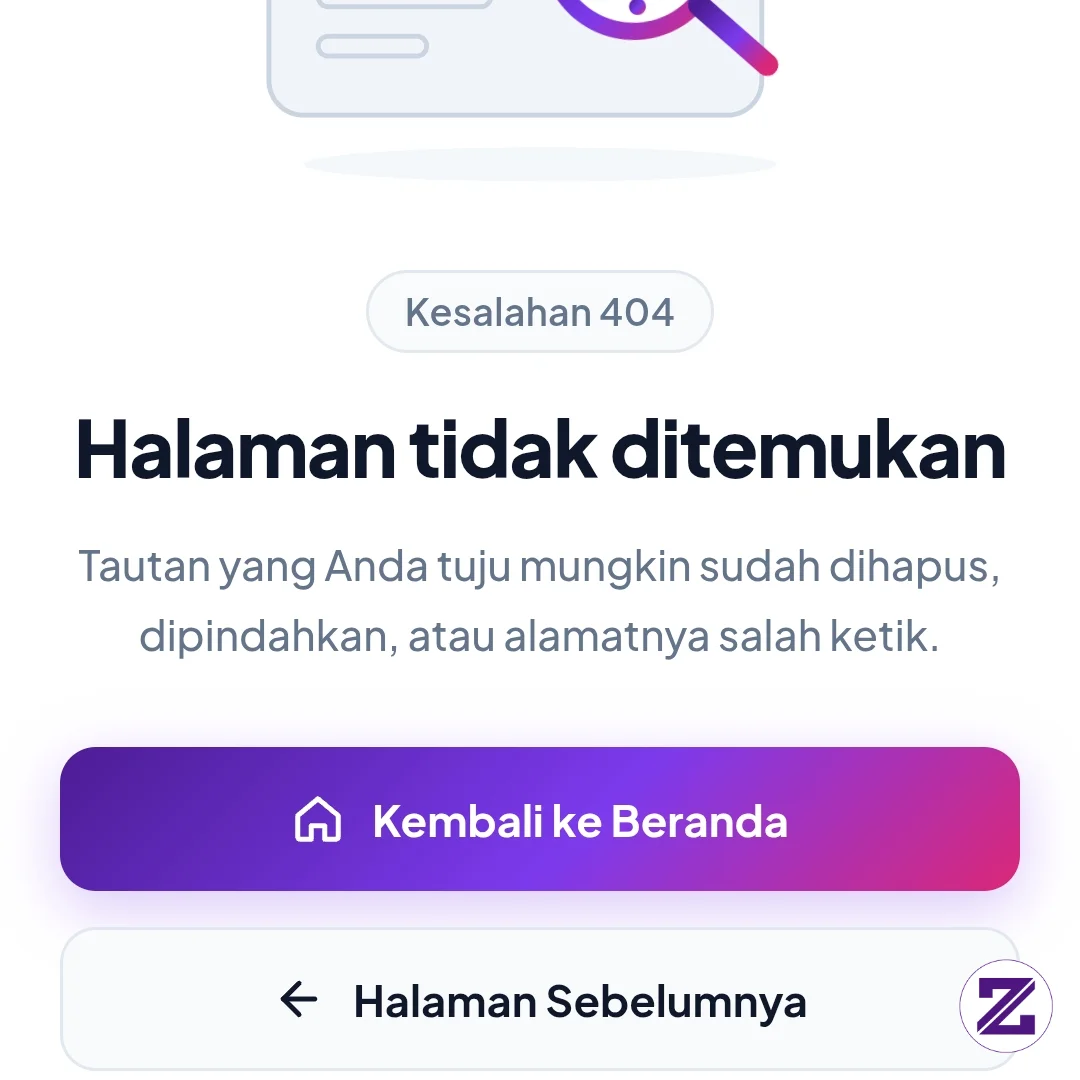 Kenapa Pas Balik Ke Menu Akun Selalu Error 404, Cara Mengatasinya Para Suhu?