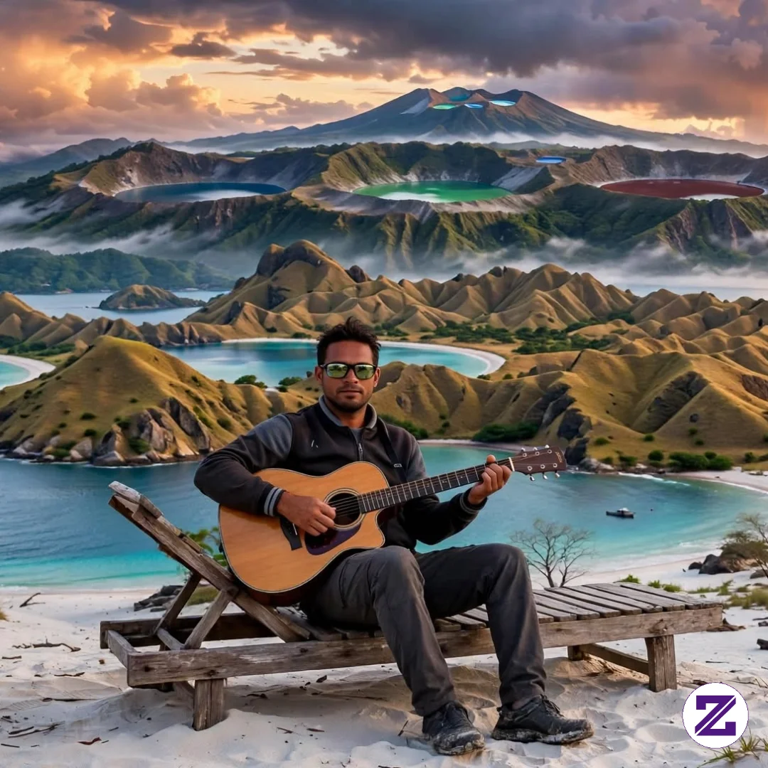 Gitar Butut Bawa Ke Pantai Indah Dan Unik