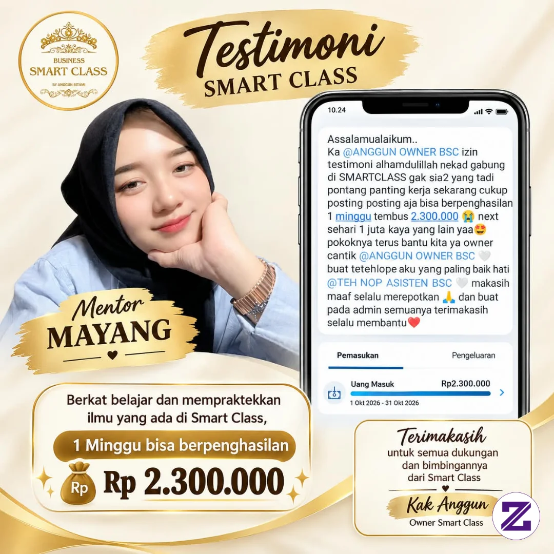 Mau Gak Berpenghasilan Belajar Bareng Aku