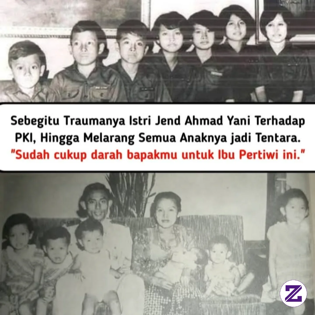 Kisah Pilu Istri Jenderal Ahmad Yani Yang Melarang Anak-anaknya Menjadi Tentara