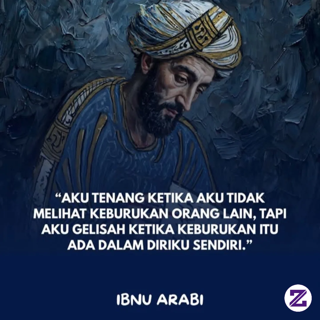Aku Tenang Ketika Aku Tidak Melihat Keburukan Orang Lain, Tapi Aku Gelisah
