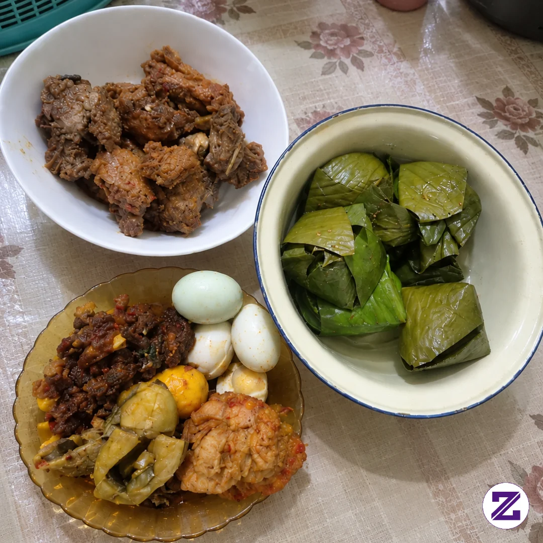 Berkah Maulid Di Menasah Kampung Sebrang, Yuk Makan Guys....
