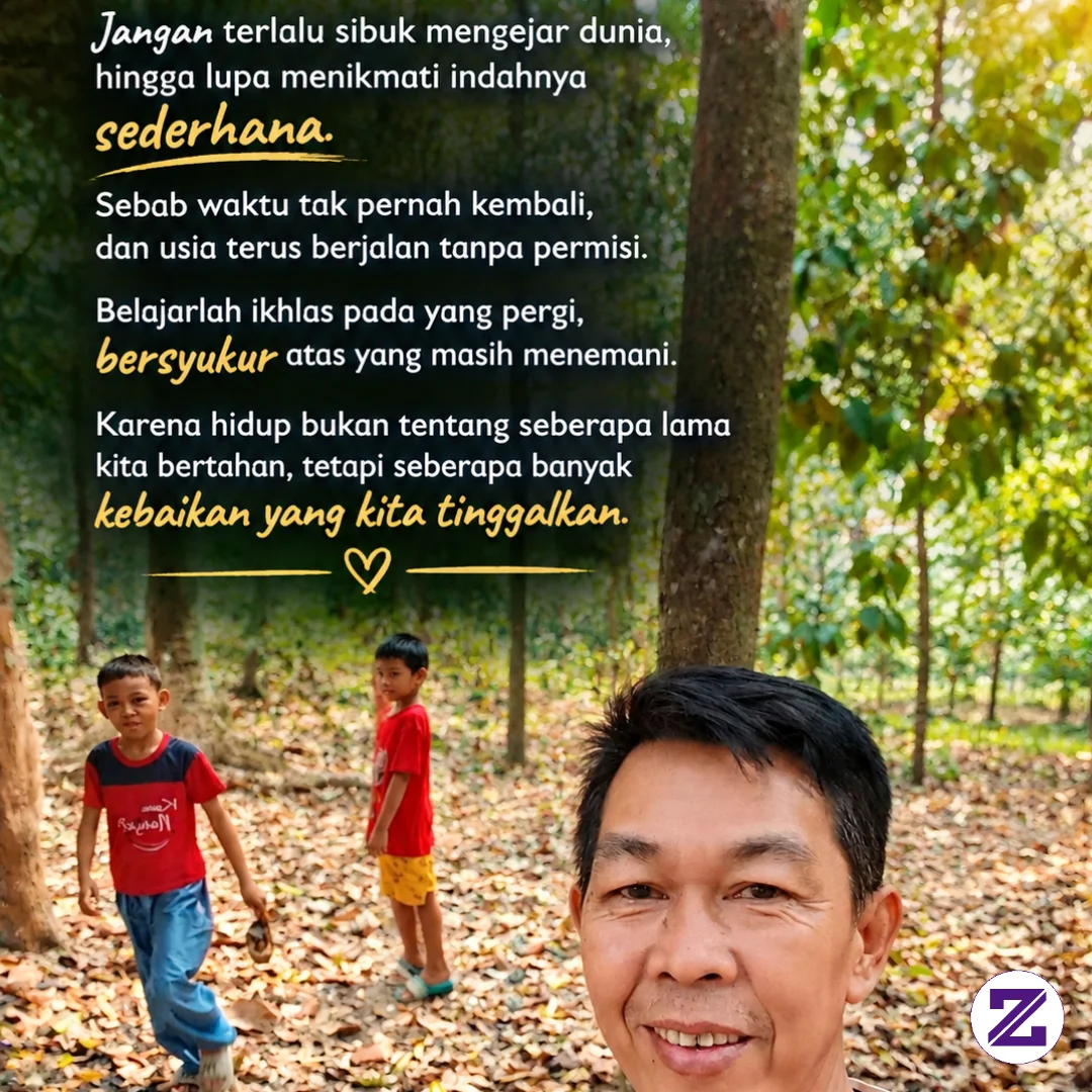 Tentang Waktu Dan Kehidupan” 🍃