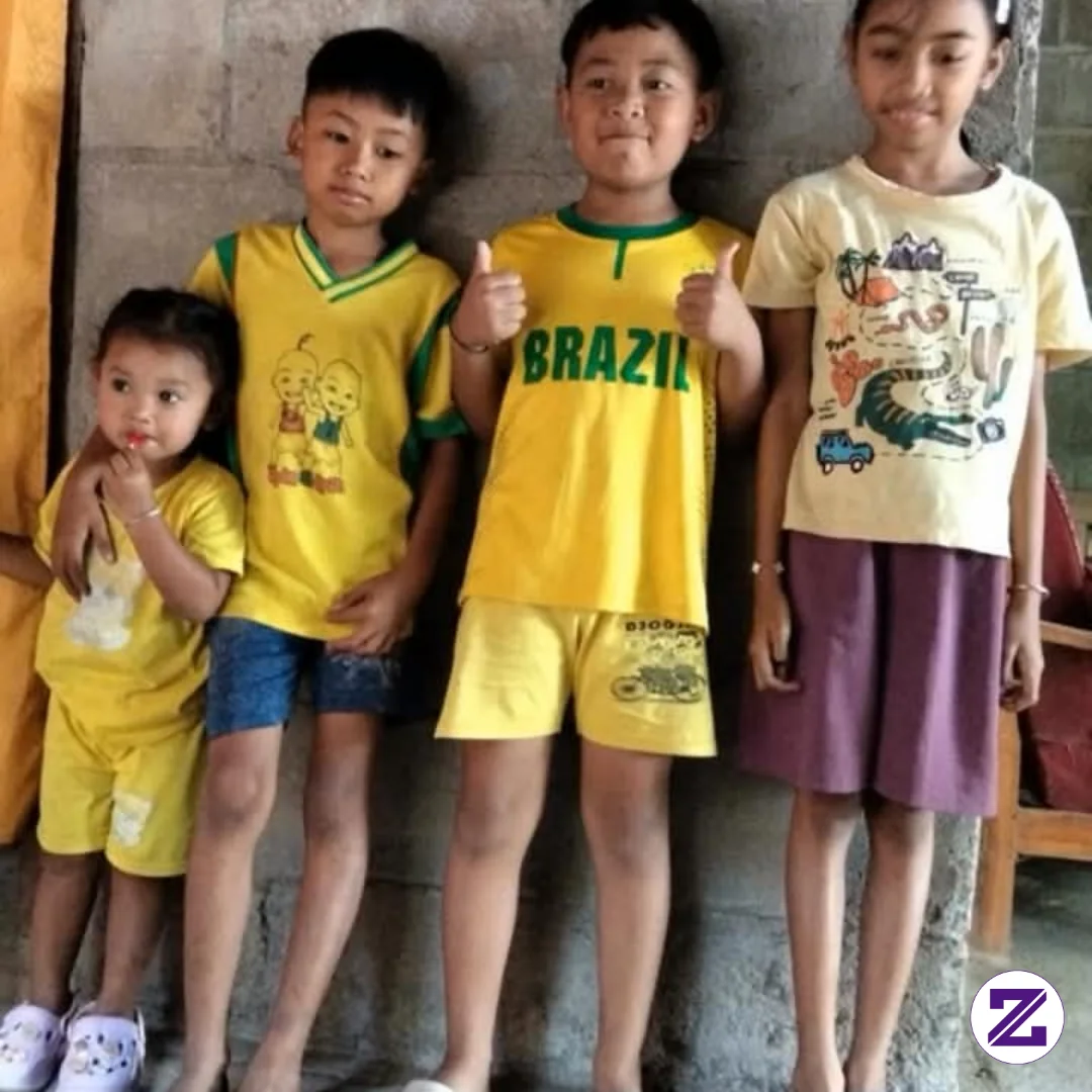 4 Bersaudara Sampai Sama Bajunya Kuning Semua😂