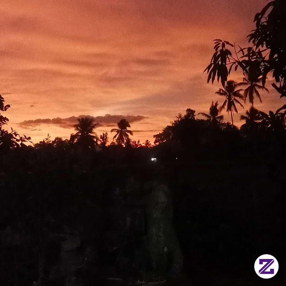 Saat Senja Tiba Indah Sekali Pemandangan Nya