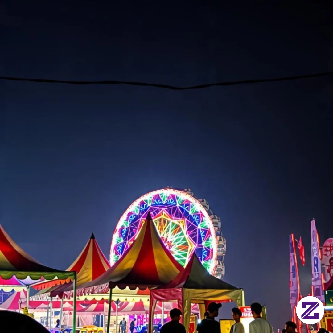Kemarin Aku Dan Temanku Ke Pasar Malam Dan Kita Naik Biang Lala