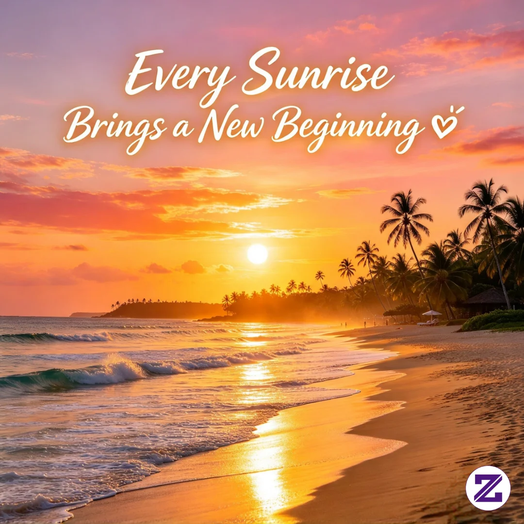 Every Sunrise Brings A New Beginning ✨ | A Fresh Start For Your Soul 💛