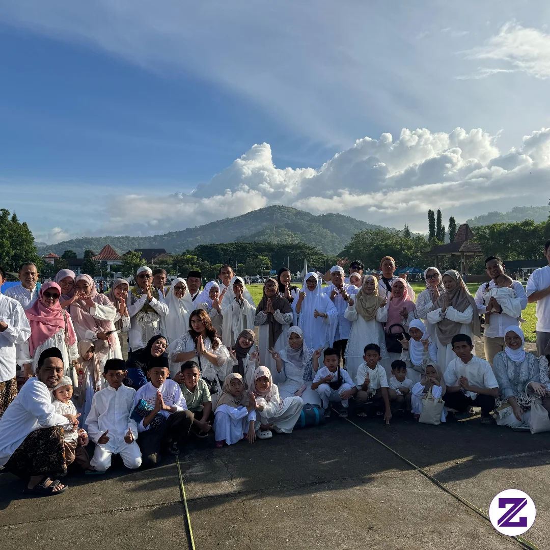 Kapan Lagi Dan Gak Mungkin Didapatkan Shalat Ied Bareng Keluarga Dengan Latar