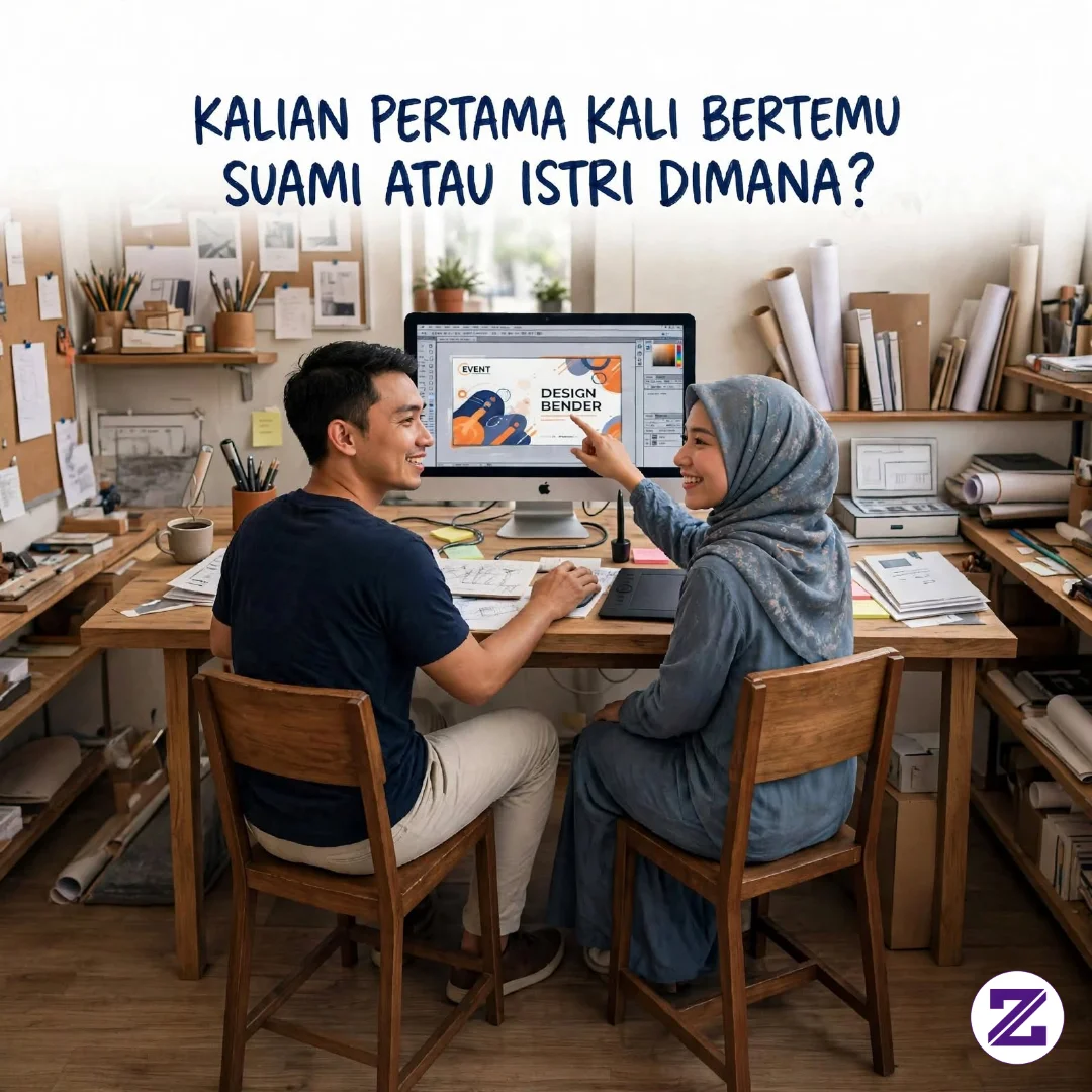 KALIAN PERTAMA KALI BERTEMU SUAMI ATAU ISTRI DIMANA?