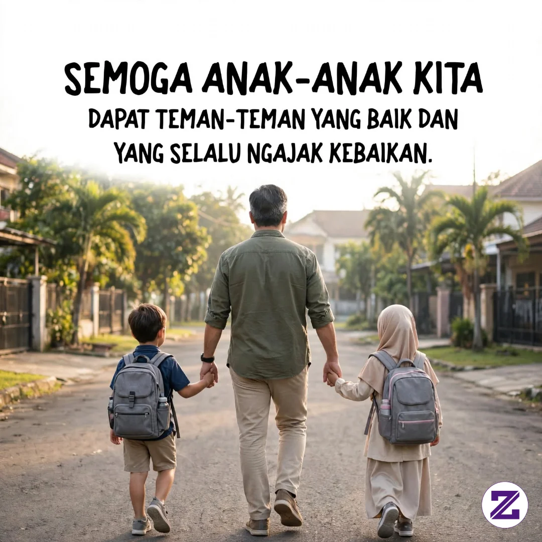 SEMOGA ANAK-ANAK KITA DAPAT TEMAN-TEMAN YANG BAIK DAN YANG SELALU NGAJAK - Umum - Muhammad Barkah