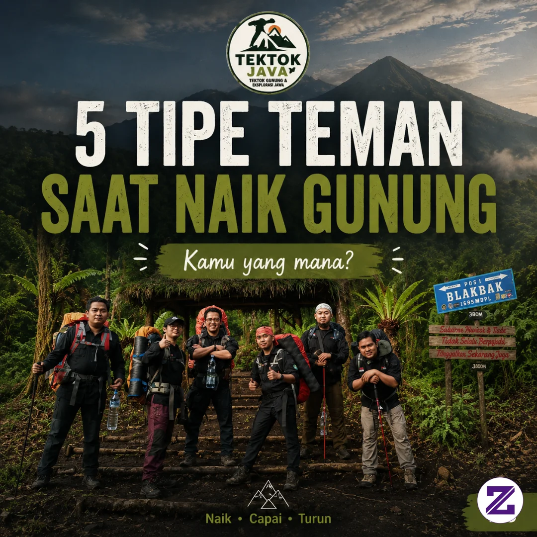 🔥 KAMU TERMASUK TIPE YANG MANA SAAT NAIK GUNUNG? 🏔️