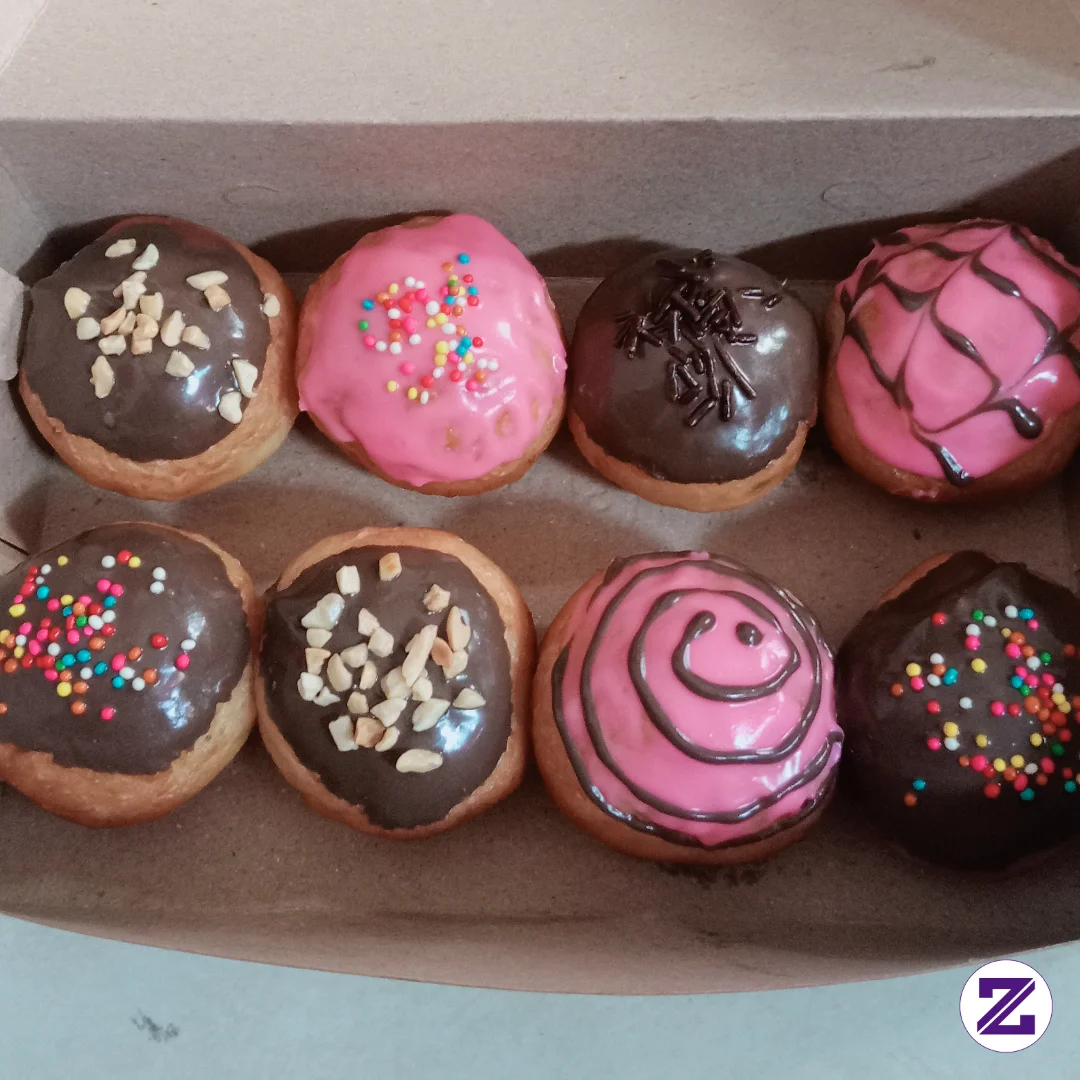 Kue Donat Kentang Ih Memang Mantap Sekali Ya,,apalagi Ini Pakai Toping