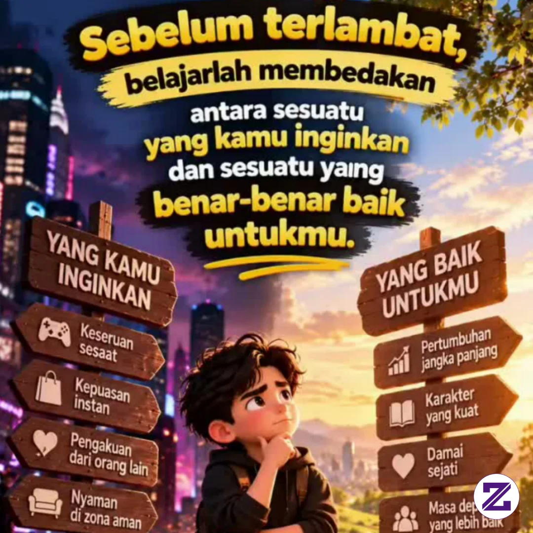 Sebelum Terlambat Belajar Lah Membedakan.. #zoyalink #quotes #daily #trending