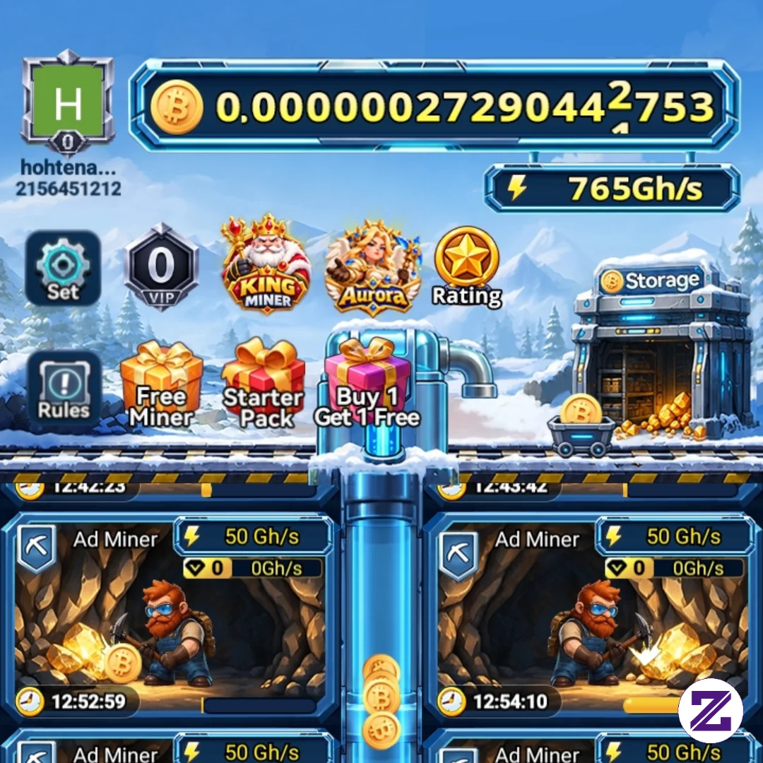 Mining Btc Fre Nih 😁