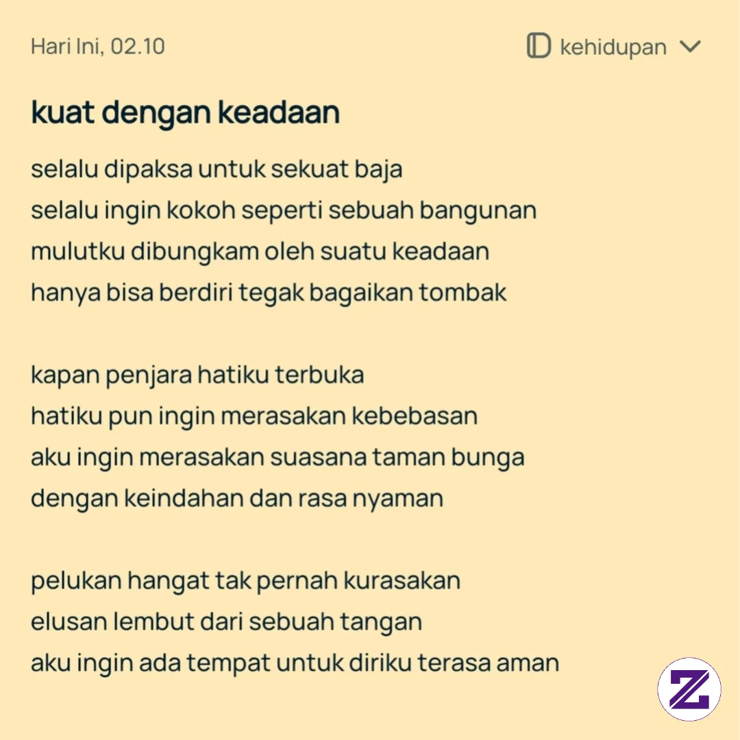 Kuat Dengan Keadaan