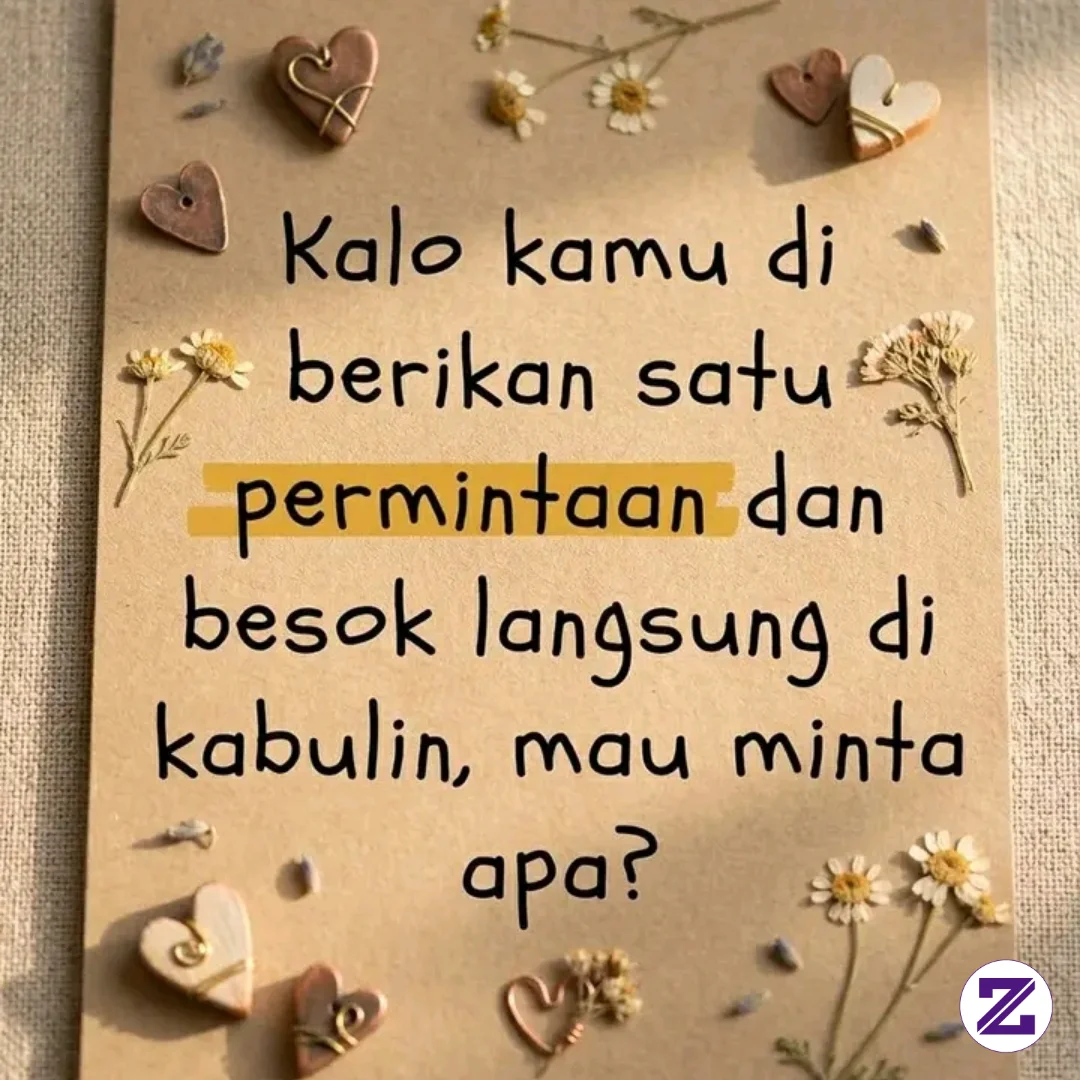 Coba Gaes Dijawab Dengan Jujur Dari Hati Nurani Yang Paling Dalam Dengan