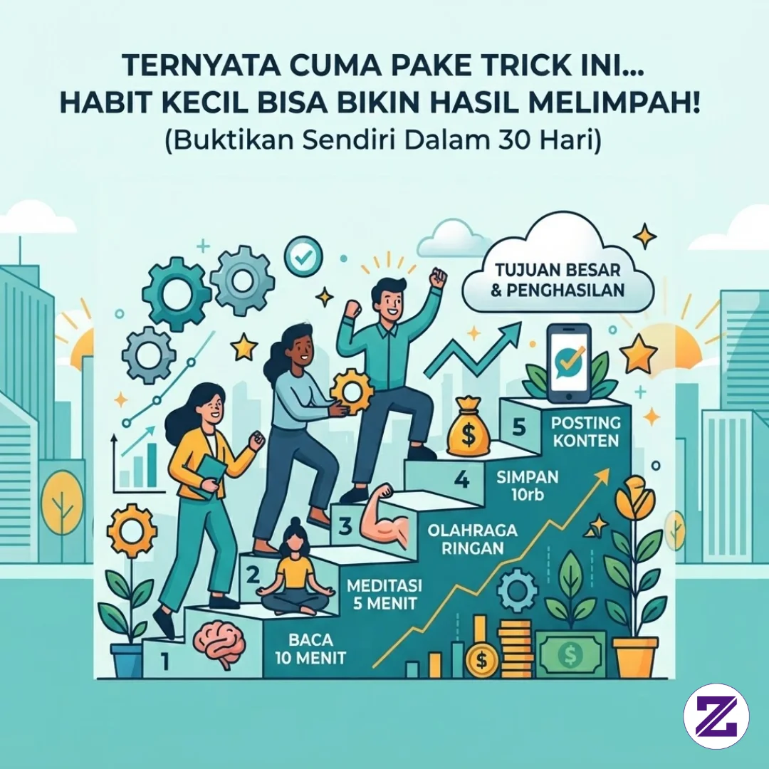 Ternyata Cuma Pake Trik Ini... Kebiasaan Kecil Ini Bikin Hasil Melimpah!