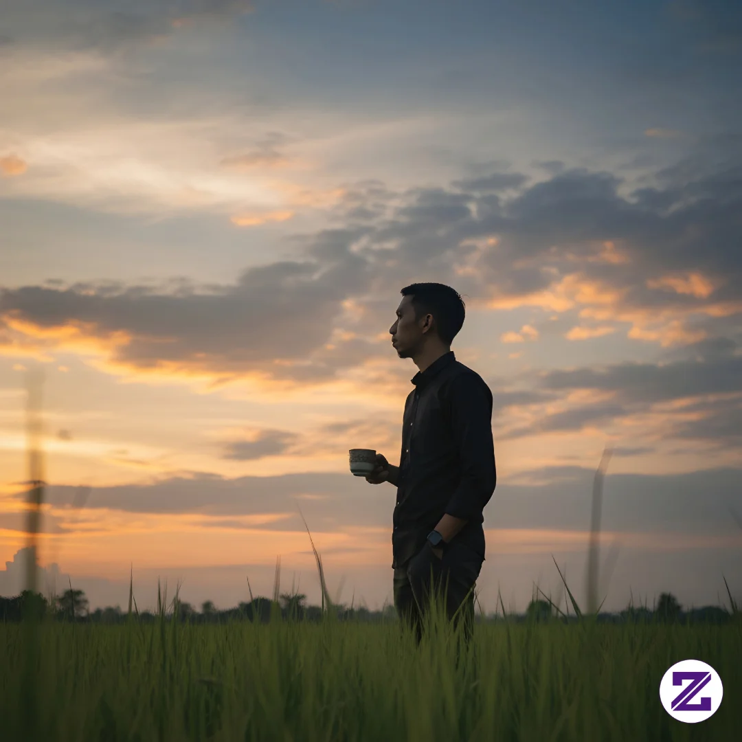 Senja Di Ujung Sawah