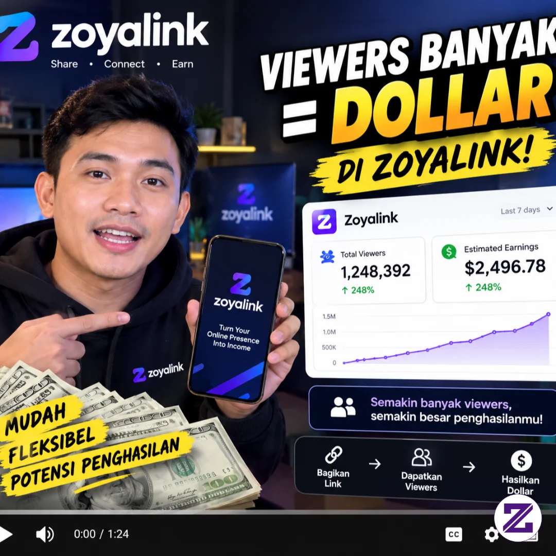 Tips Agar Viewer Banyak Di Zoyalink.