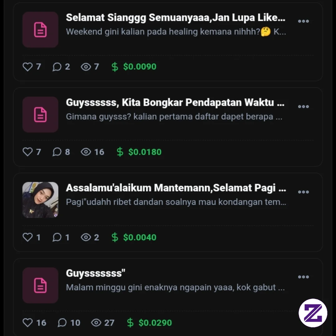 Masih Pemula,,, Pengen Ngerasain Gajian Dari Zoyalink