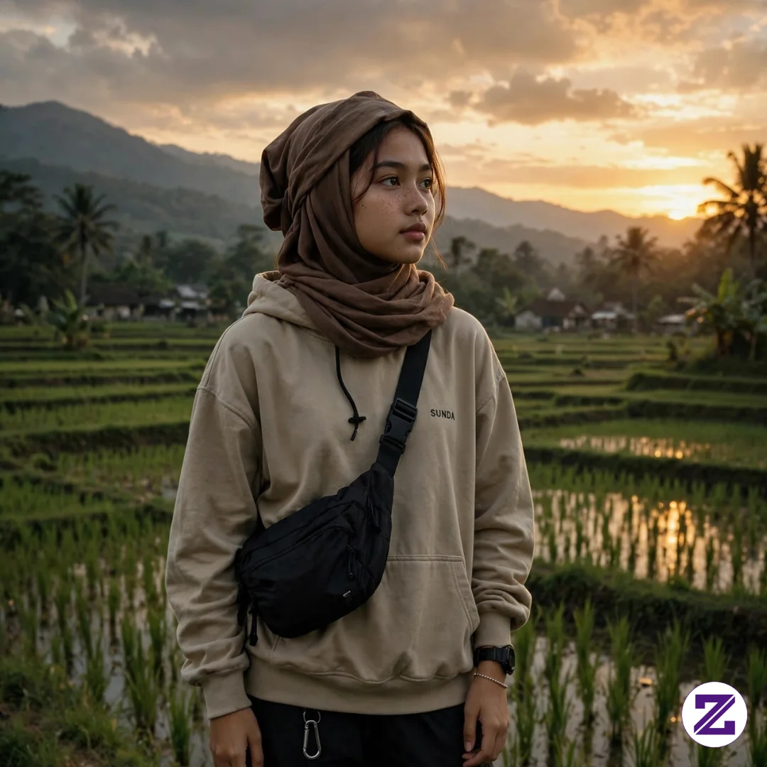 1. SENJA DI SAWAH - Rajagaluh Vibes* 🌾