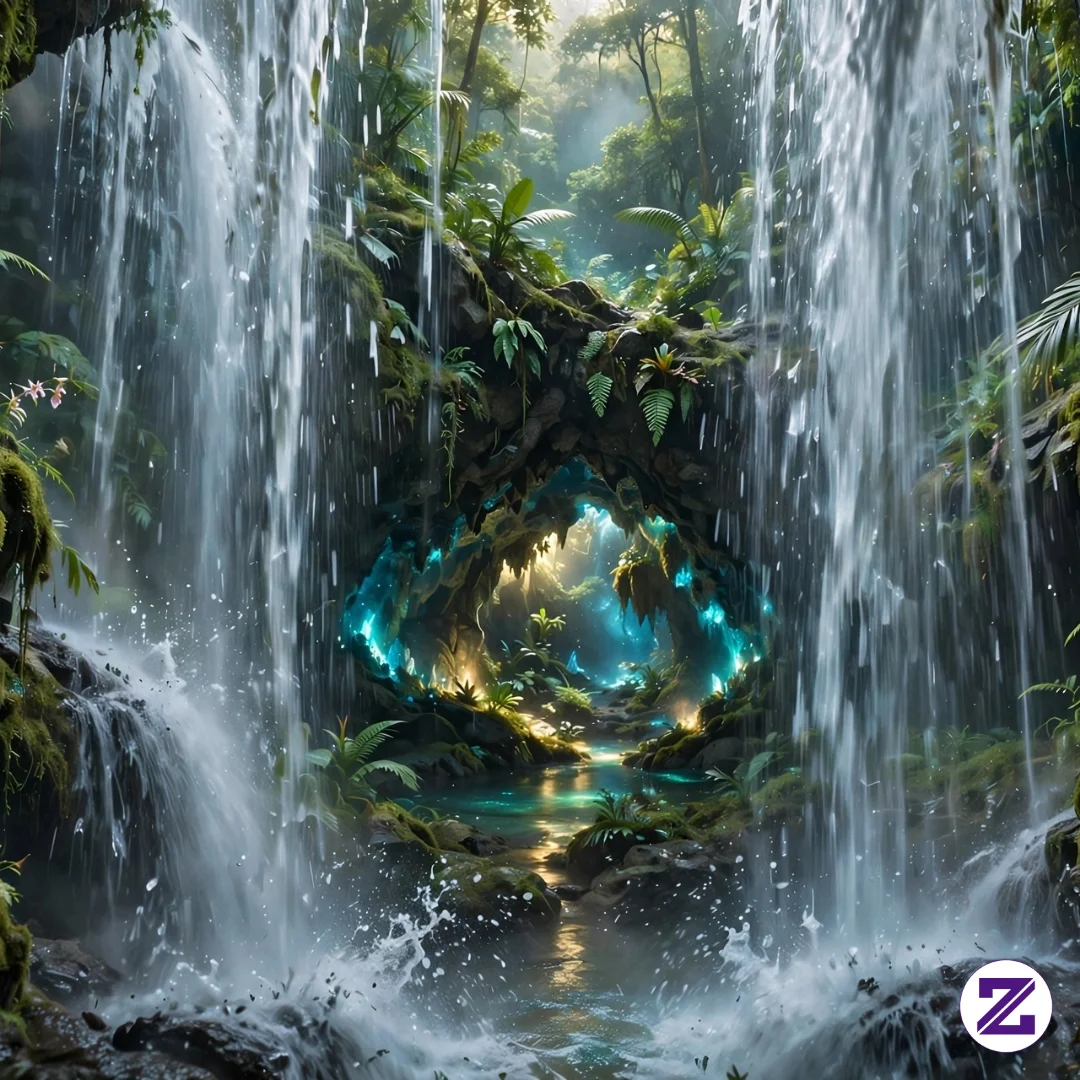 Gua Rahasia Di Balik Air Terjun