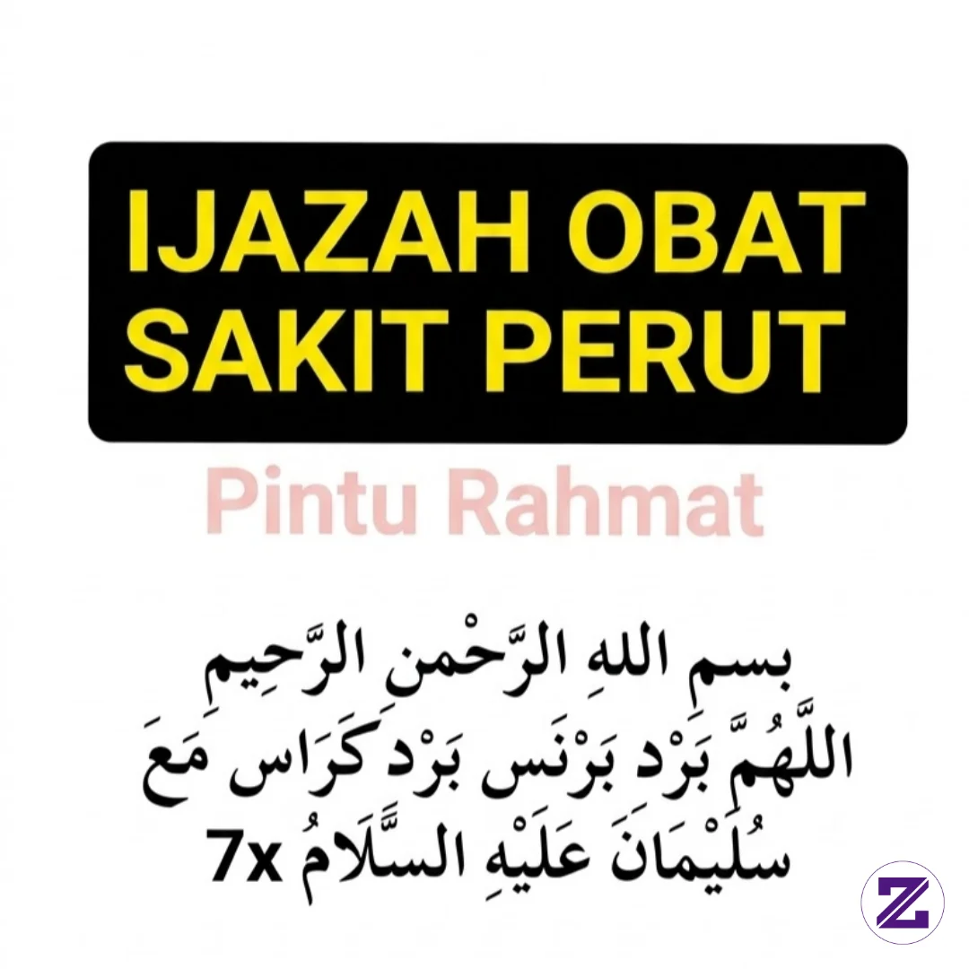 Amalan Doa Saat Sakit Perut. Semoga Bermanfaat