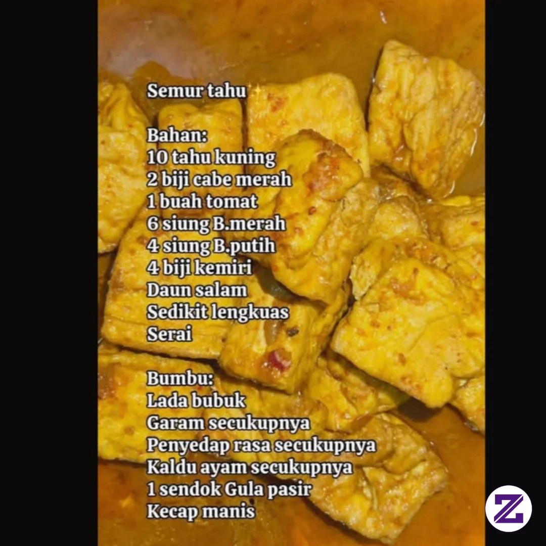 Semur Tahu