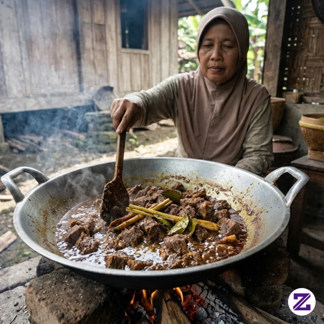 Berikut Adalah Resep Dan Cara Membuat Rendang Daging Sapi Khas Minang Yang
