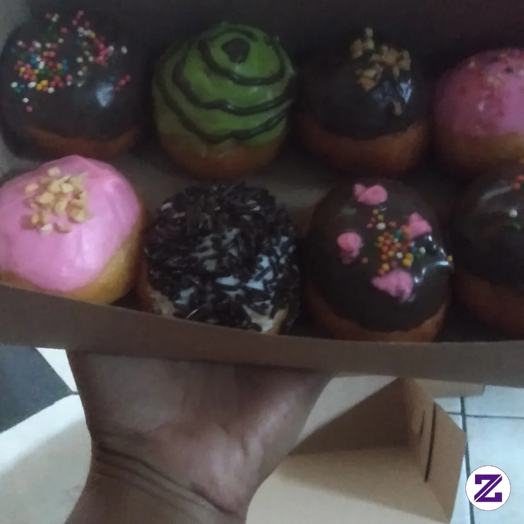 Donat Kentang Toping Glase Mantap