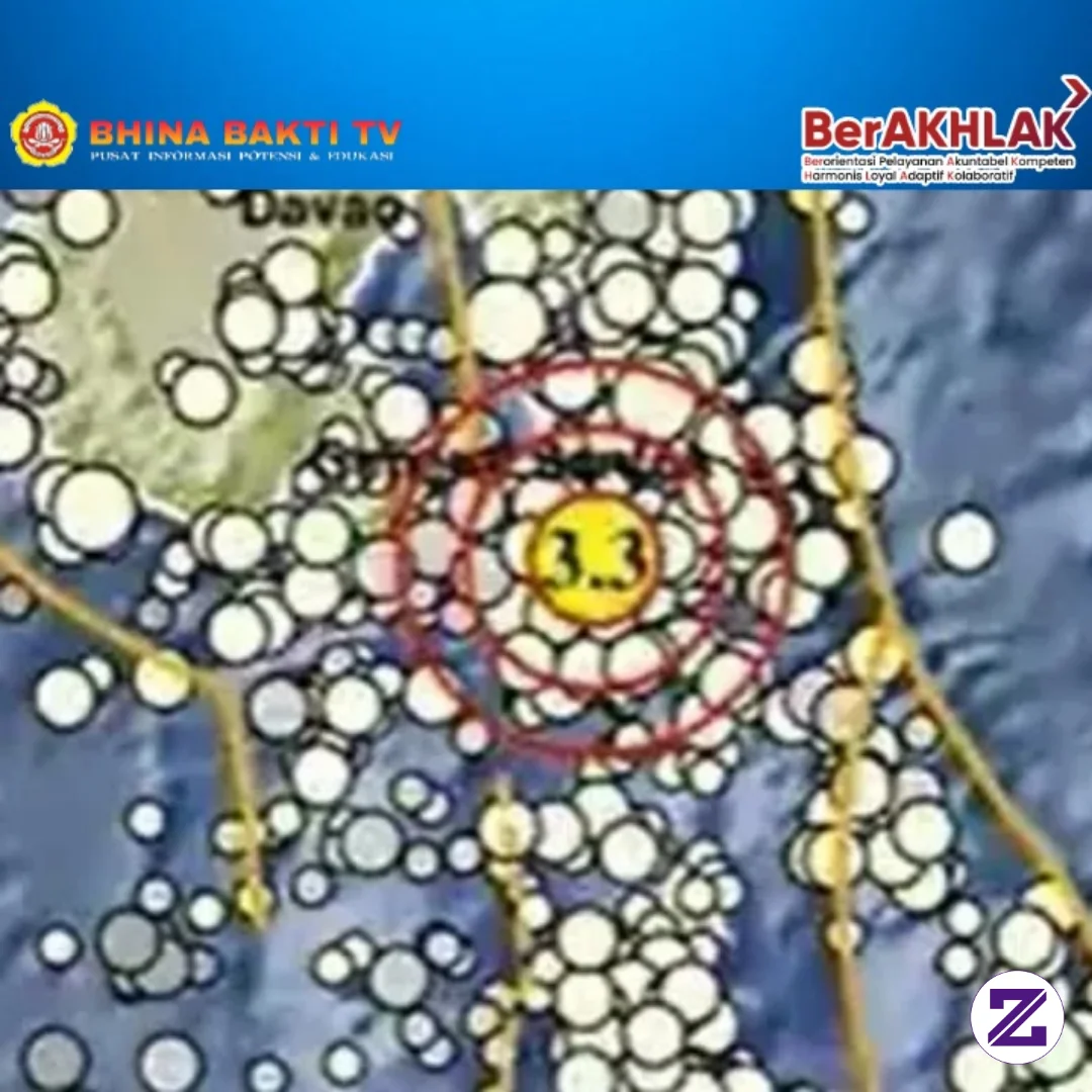 Gambar Gempa Bumi Di Sulawesi Utara Minggu Dini Hari 11 Oktober 2026, Info BMKG kategori Berita dipublikasikan oleh Bhinabaktitv di Zoyalink