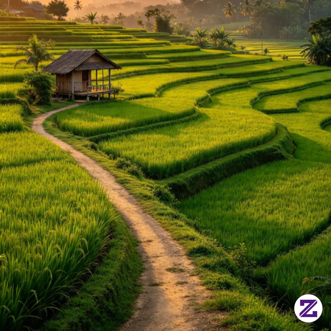 Indahnya Pemandangan Nya