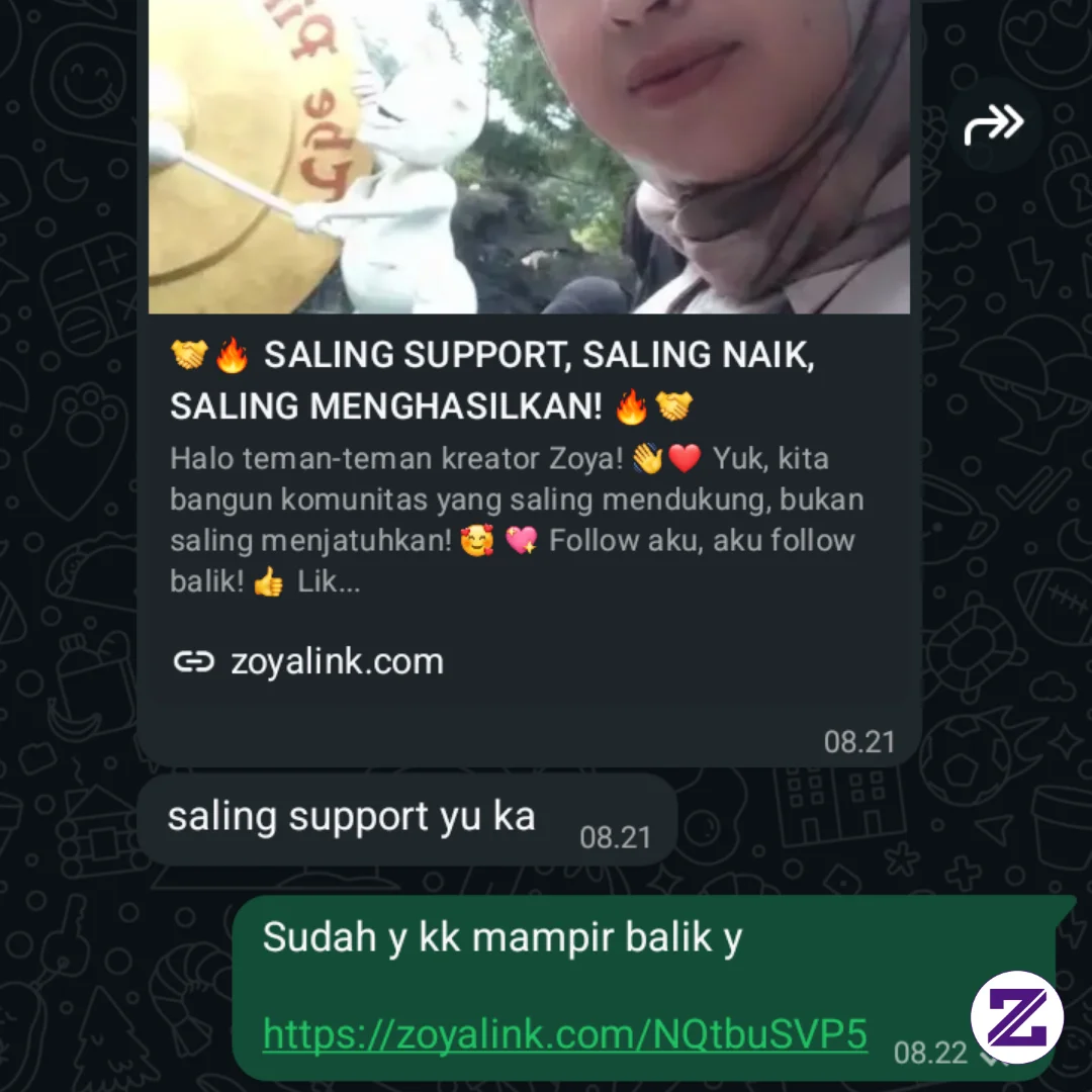 Bantu Ramaikan Kak Di Grup Wa Kita Saling Support