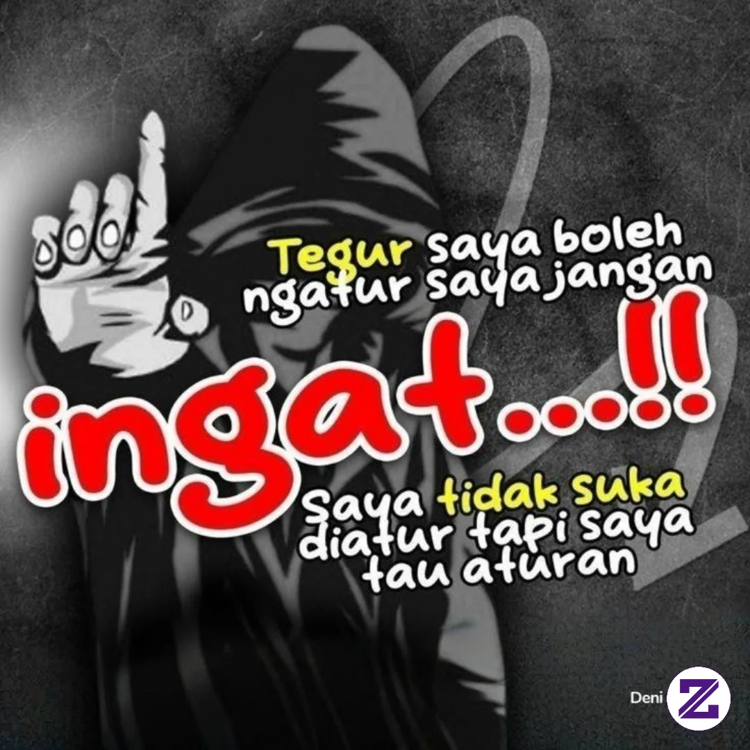 Tegur Saya Boleh Ngatur Saya Jangan