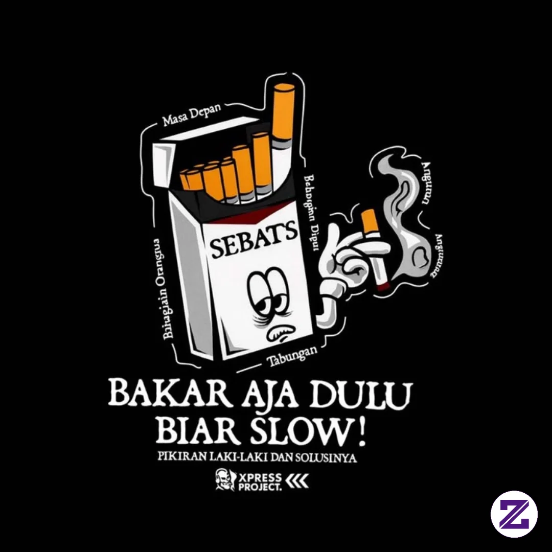 Rokok Mungkin Tak Menyehatkan Tapi Karena Rokok Itu Juga Saya Menguntungkan. Dan