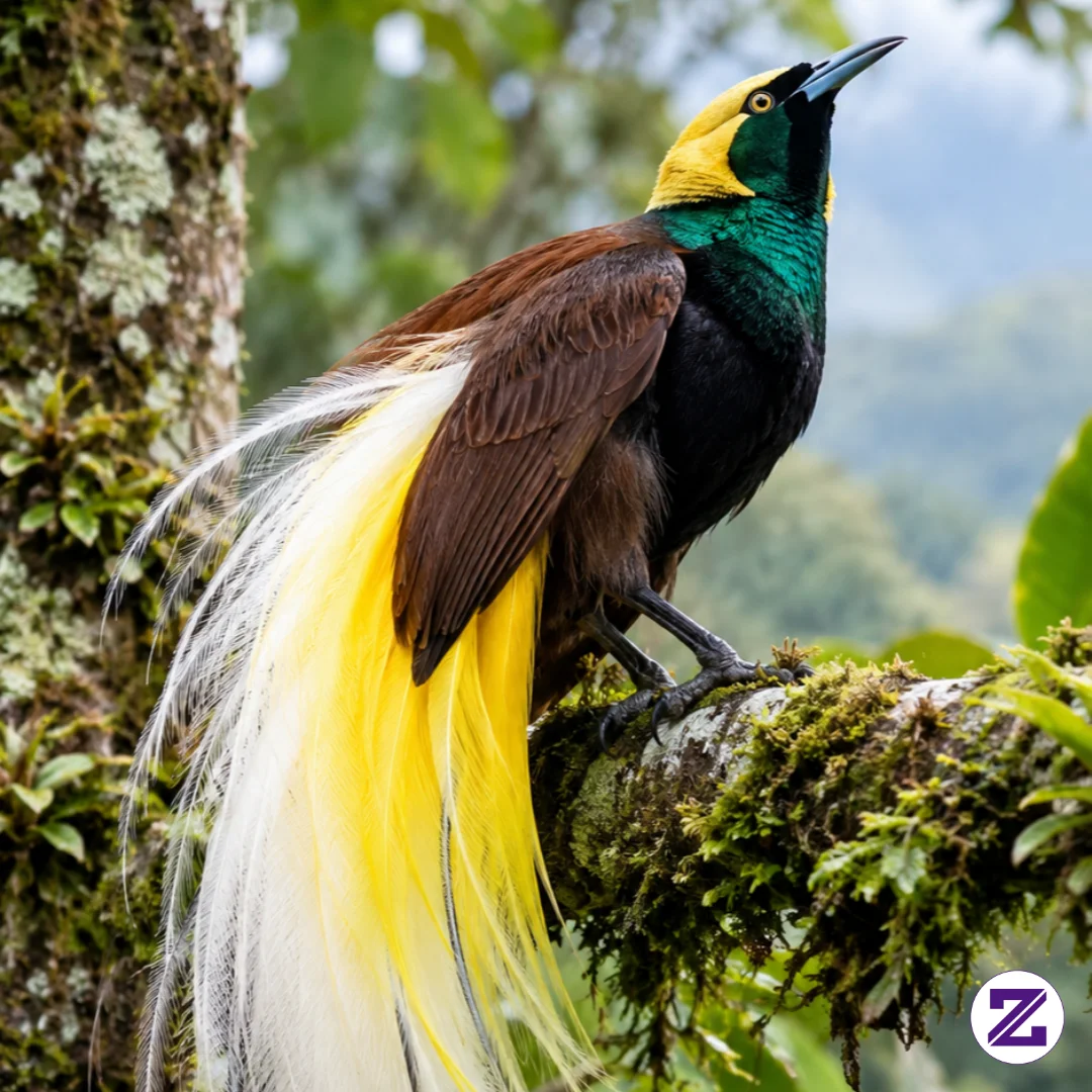 🌿 CENDERAWASIH: BIDADARI BERSAYAP DARI HUTAN PAPUA 🦜✨