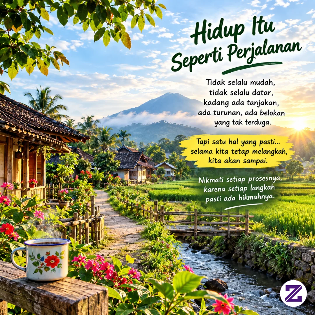 🌿🏡 KEINDAHAN DESA MENGAJARKAN KITA ARTI KEHIDUPAN 🏡🌿