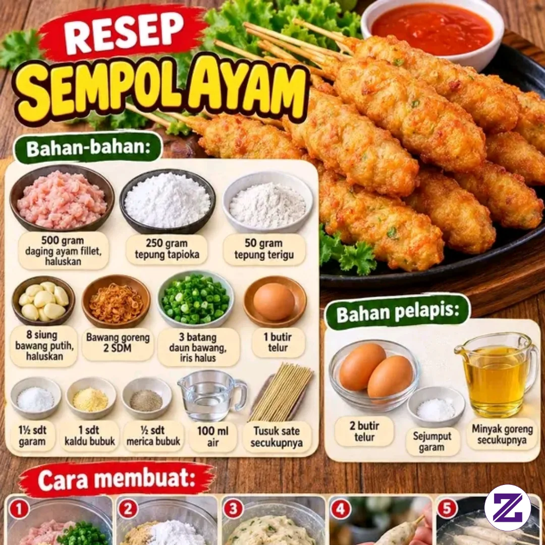 🍡🍡RESEP SEMPOL AYAM🍡🍡