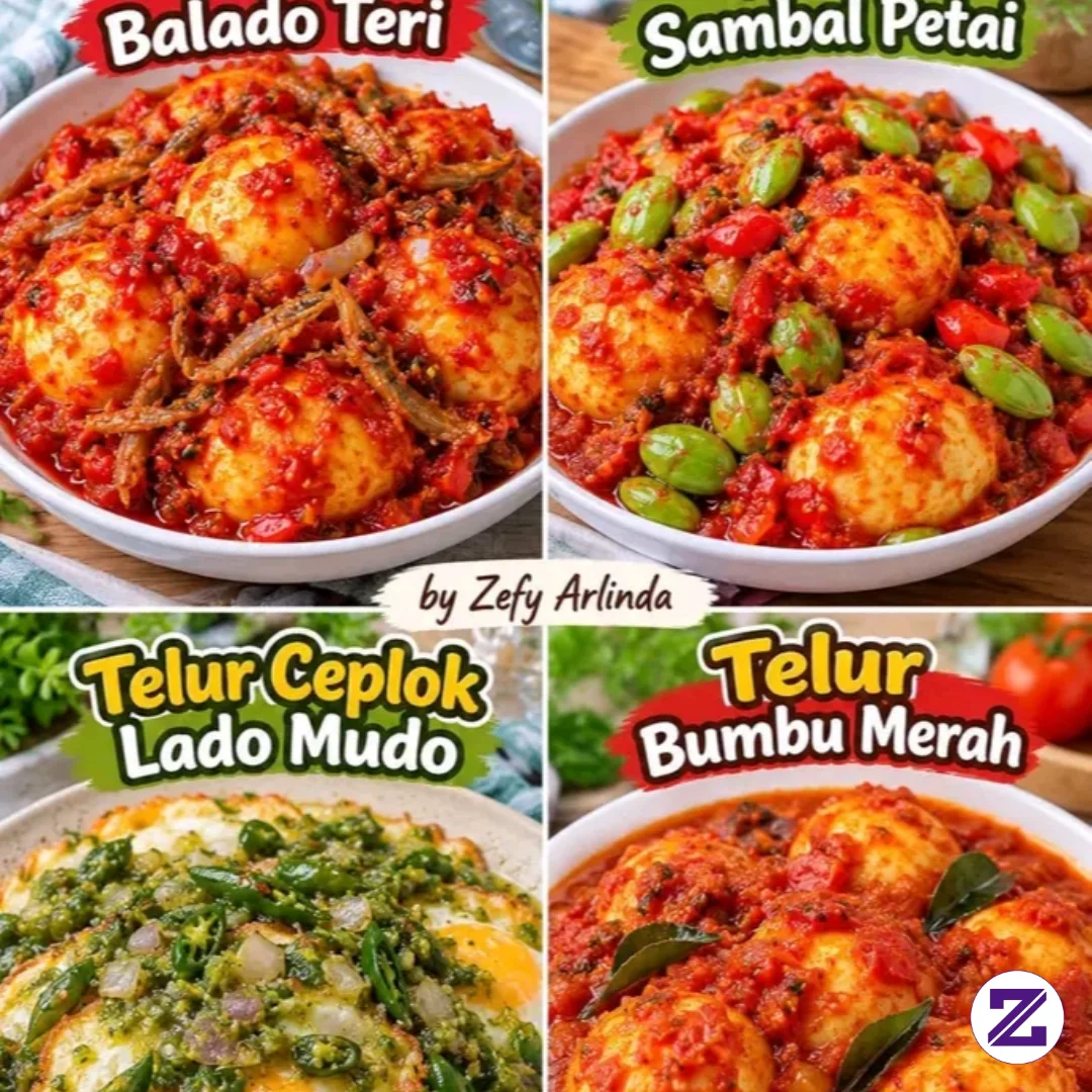 1. Telur Balado Teri
