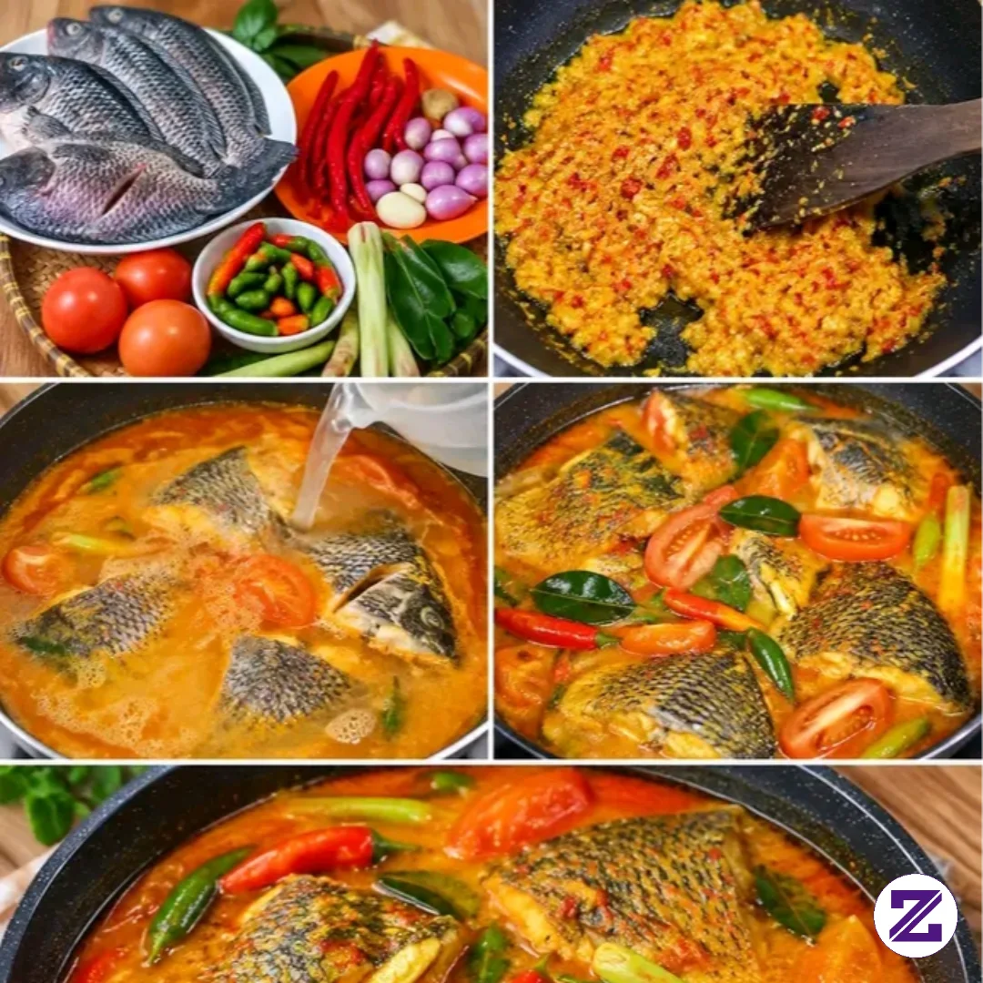 Resep Ikan Nila Kuah Asam Pedas