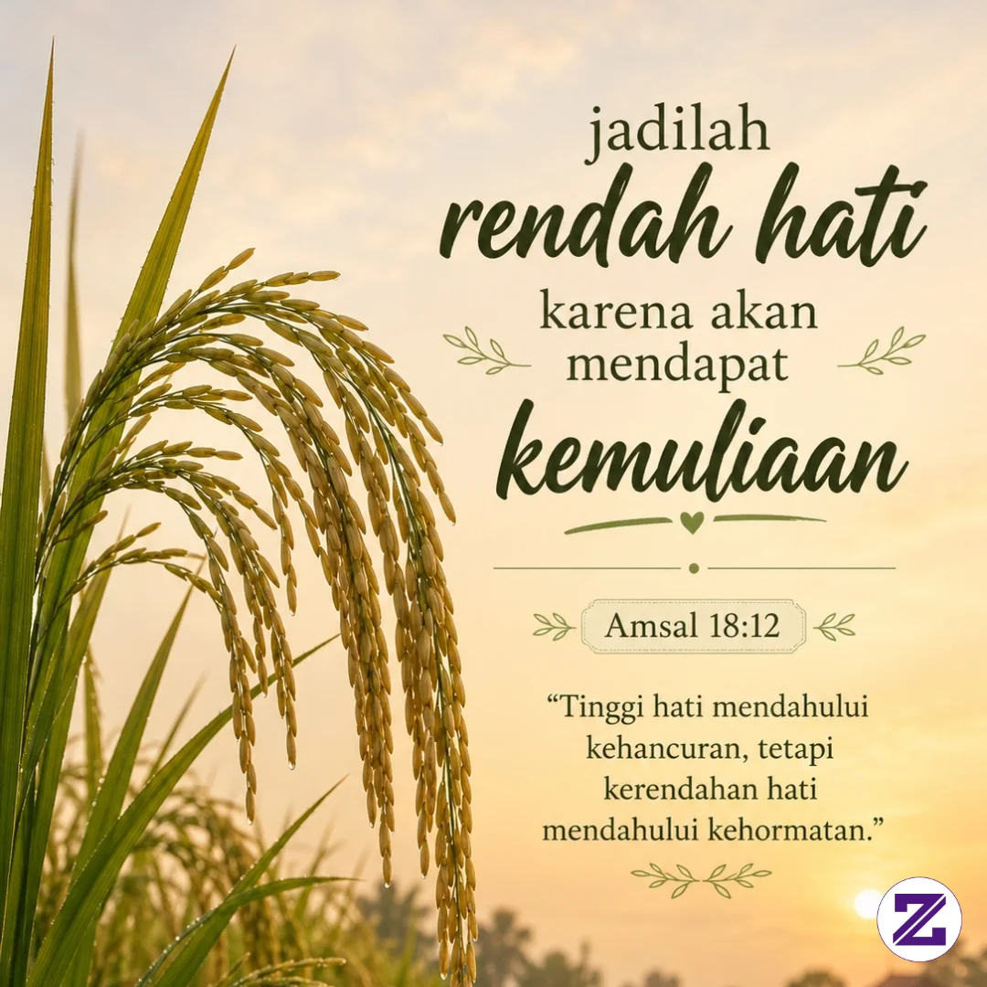 Yuk Tetap Rendah Hati Agar Kita Tetap Dikasihi Tuhan Dan Sesama