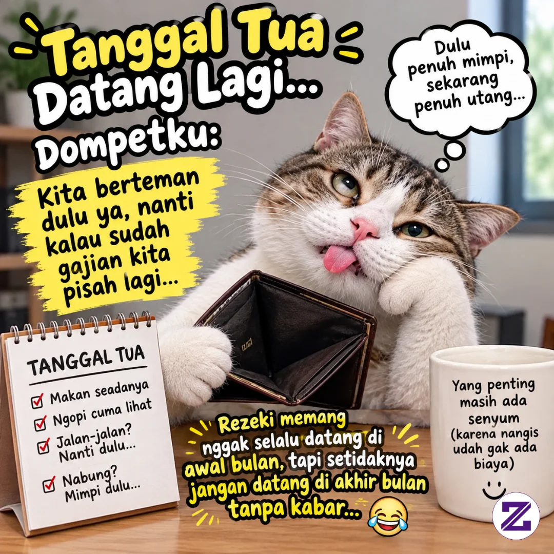 Judul: Dompet Menjerit 😂