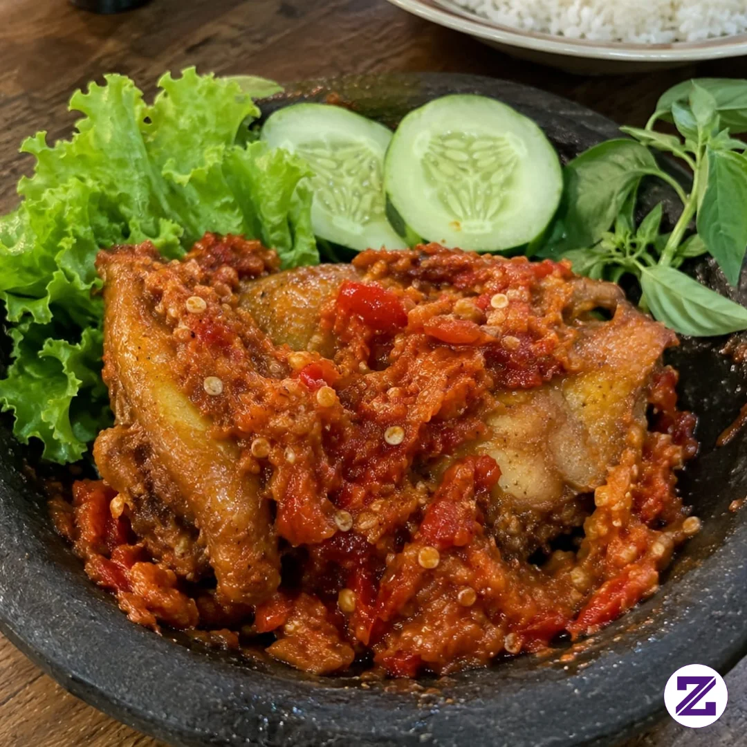 Resep Ayam Penyet Balado