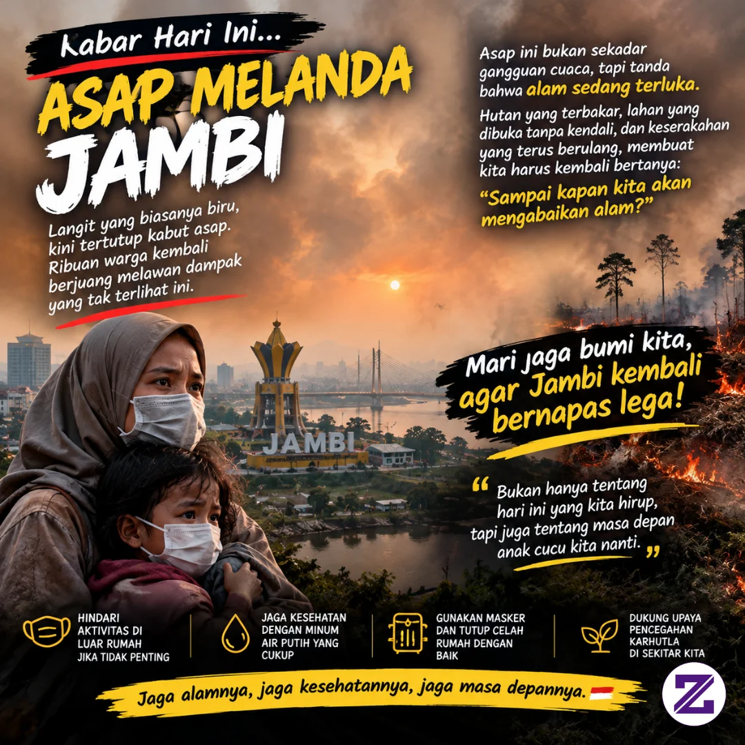 JAMBI HARI INI: LANGIT KELABU, HARAPAN JANGAN IKUT MEMUDAR 💔