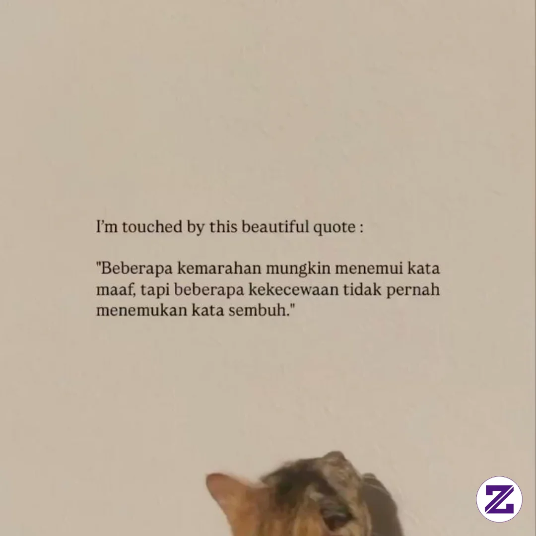 Memaafkan Tapi Sudah Terlanjur Kecewa....