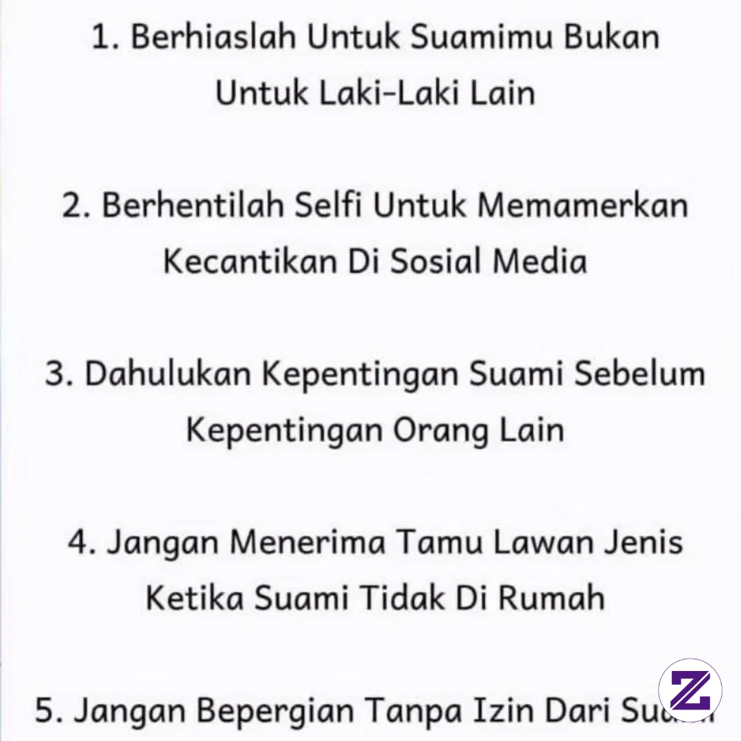 Aturan Yang Harus Dimiliki Wanita Agar Terjaga Dari Hal-hal Yang Buruk