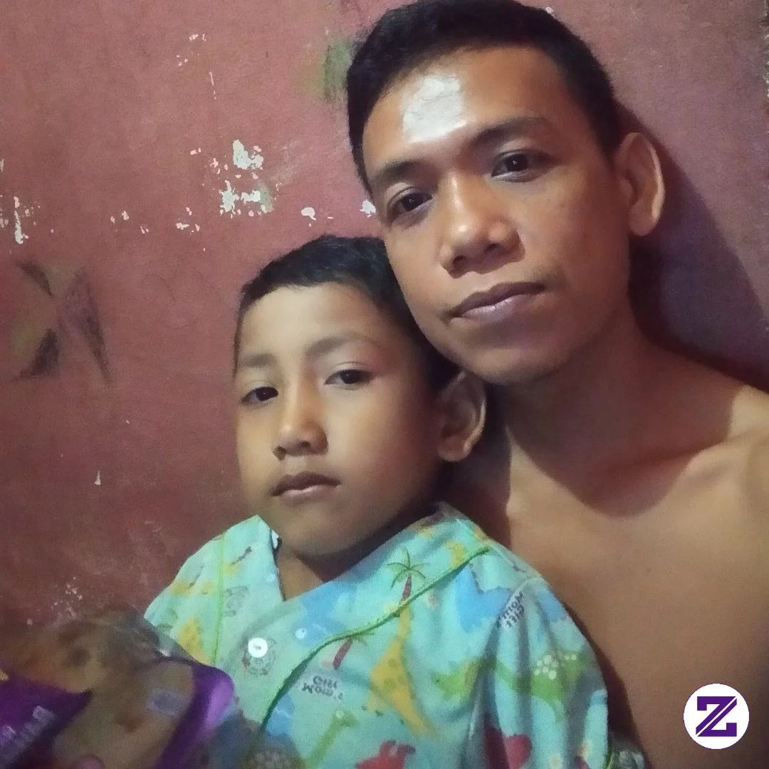 Dah Bangun Pagi ,photo Bareng Sama Anak Lanang Ku Dululaah...