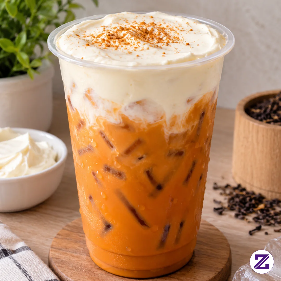 Thaitea With Cheesy
